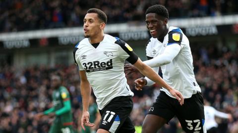 Derby celebrate