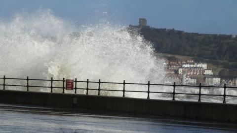 Waves in Scarborough