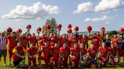 A team picture of the Donegal Derry Vipers