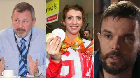 Civil servant Richard Pengelly, Paralympic swimmer Bethany Firth and children's author and artist Oliver Jeffers