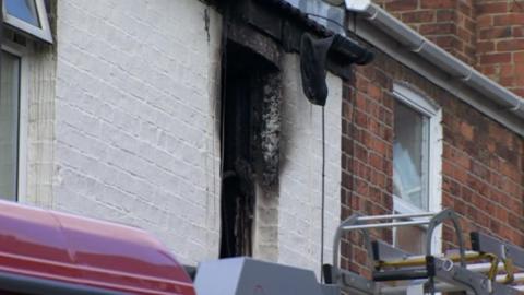 St Hugh Street house fire