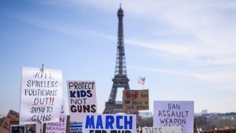 paris gun control rally