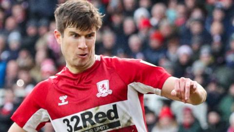 Paddy McNair scores Middlesbrough's opening goal