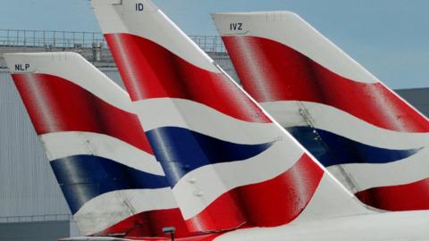 British Airways tailfins