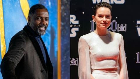 Idris Elba and Daisy Ridley