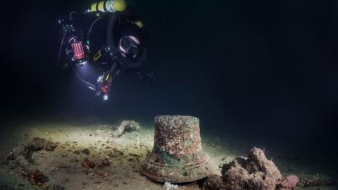 Wreck of HMS Vanguard