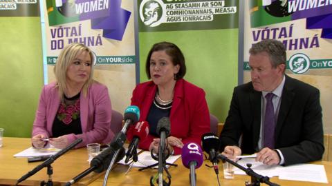 Sinn Féin press conference