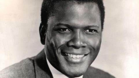 Sidney Poitier in a publicity image from For Love of Ivy