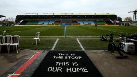 Twickenham Stoop, home of Harlequins