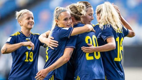 Scotland celebrate