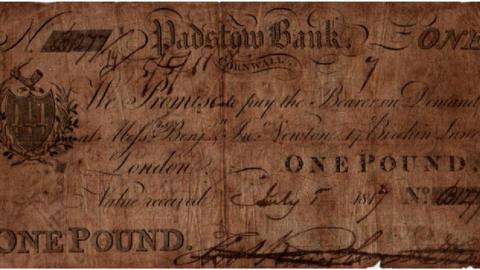 Padstow Bank note