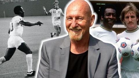 Steve Hunt used to play with Pele
