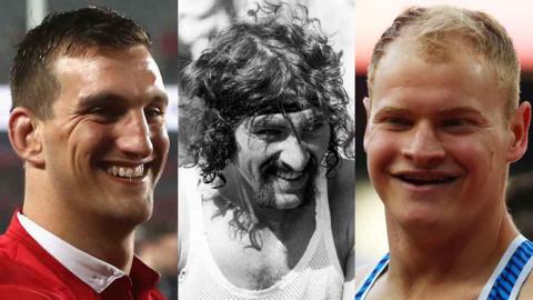 Sam Warburton, David Bedford and Rhys Jones