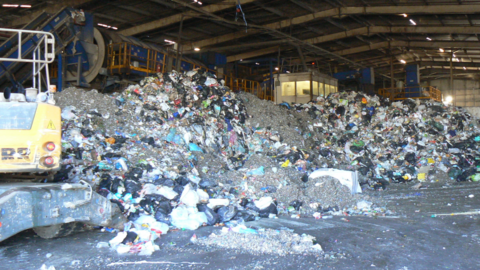 Waste Being Stored At Waterside Park