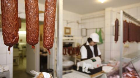 File image of kosher butcher