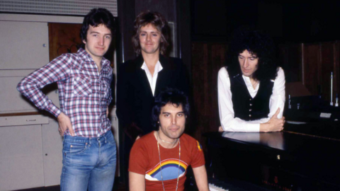 British rock band 'Queen' in 1977