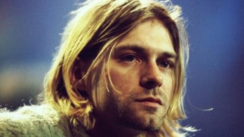 Kurt Cobain pictured in 1993