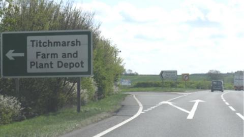 Titchmarsh junction A14