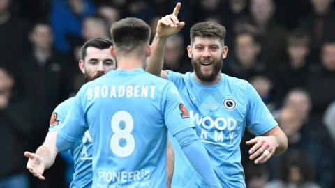 Will Evans scored Boreham Wood's opening goal