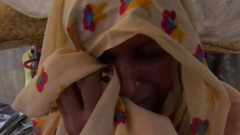 Rohingya Muslim woman