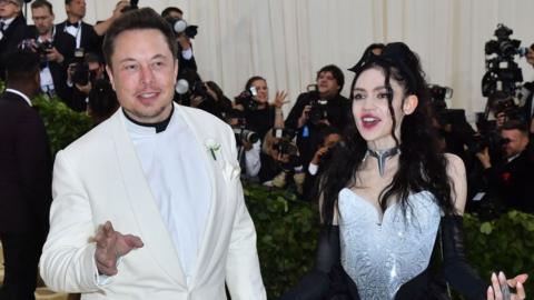 Elon Musk and Grimes