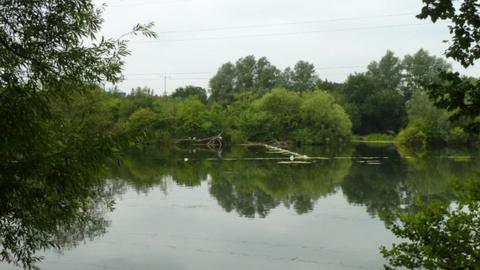 Farlows Lake, off Ford Lane, in Iver, Buckinghamshire