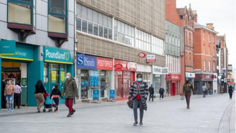 Gallowtree Gate in Leicester