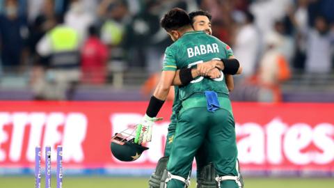 Babar Azam and Mohammad Rizwan