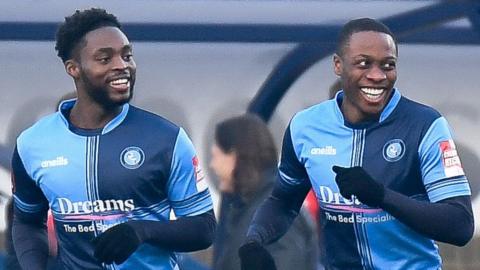 Fred Onyedinma and Dennis Adeniran, Wycombe Wanderers