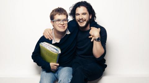 Kit Harington and cousin Laurent