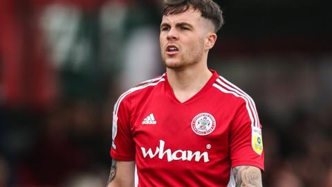 Mitch Clark made 49 appearances last season as Accrington Stanley were relegated from League One