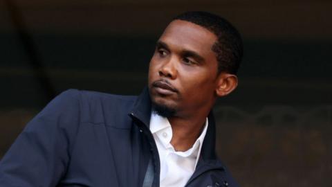 Cameroon FA president Samuel Eto'o