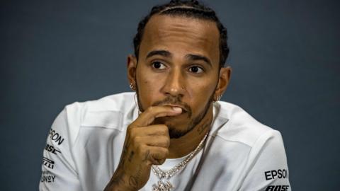 Mercedes F1 driver Lewis Hamilton