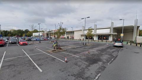 Sainsbury's car park