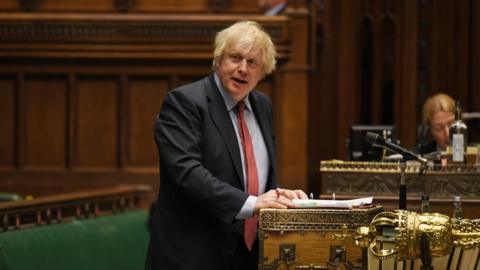 Boris Johnson at PMQs