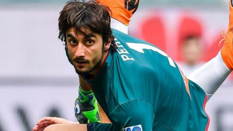 Goalkeeper Mattia Perin