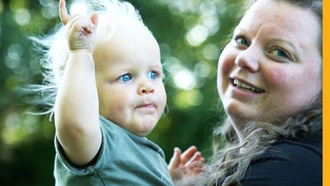 Nicola and her son