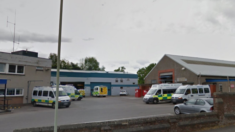 Dundee ambulance depot