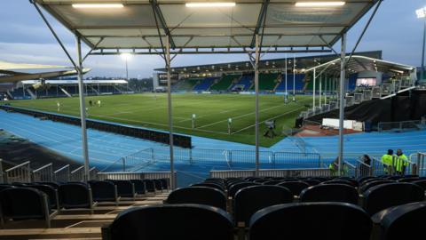 Scotstoun Stadium is the home ground of the Glasgow Warriors rugby team