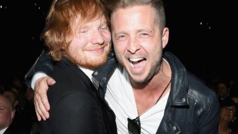 Ed Sheeran and Ryan Tedder