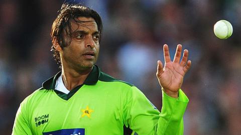 Former Pakistan seamer Shoaib Akhtar