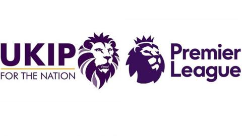 UKIP and Premier League logos