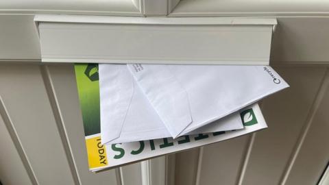 letters in letterbox