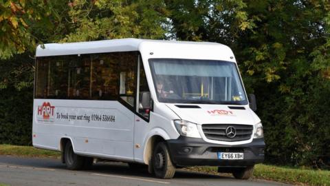 East Yorkshire Community Transport bus
