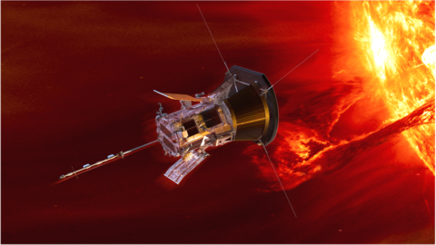 Artwork: Parker Solar Probe