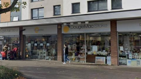 Dougie Mac shop in Stoke-on-Trent