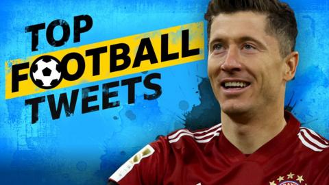 Top Football Tweets: Robert Lewandowski.