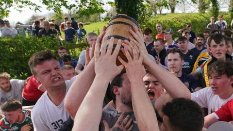 Hallaton Bottle Kicking 2022