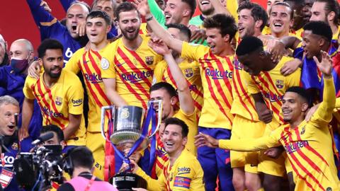 Barcelona lift Copa del Rey