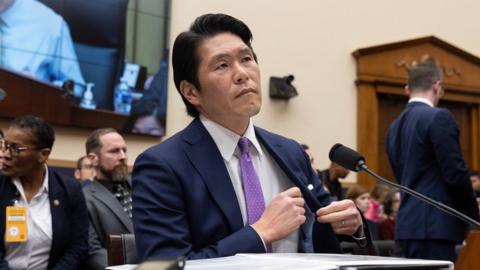 Special counsel Robert Hur testifies before the House Judiciary Committee hearing on 'The report of Special Counsel Robert Hur' on Capitol Hill in Washington, DC, USA, 12 March 2024.